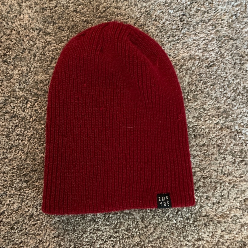 Red Pacsun beanie